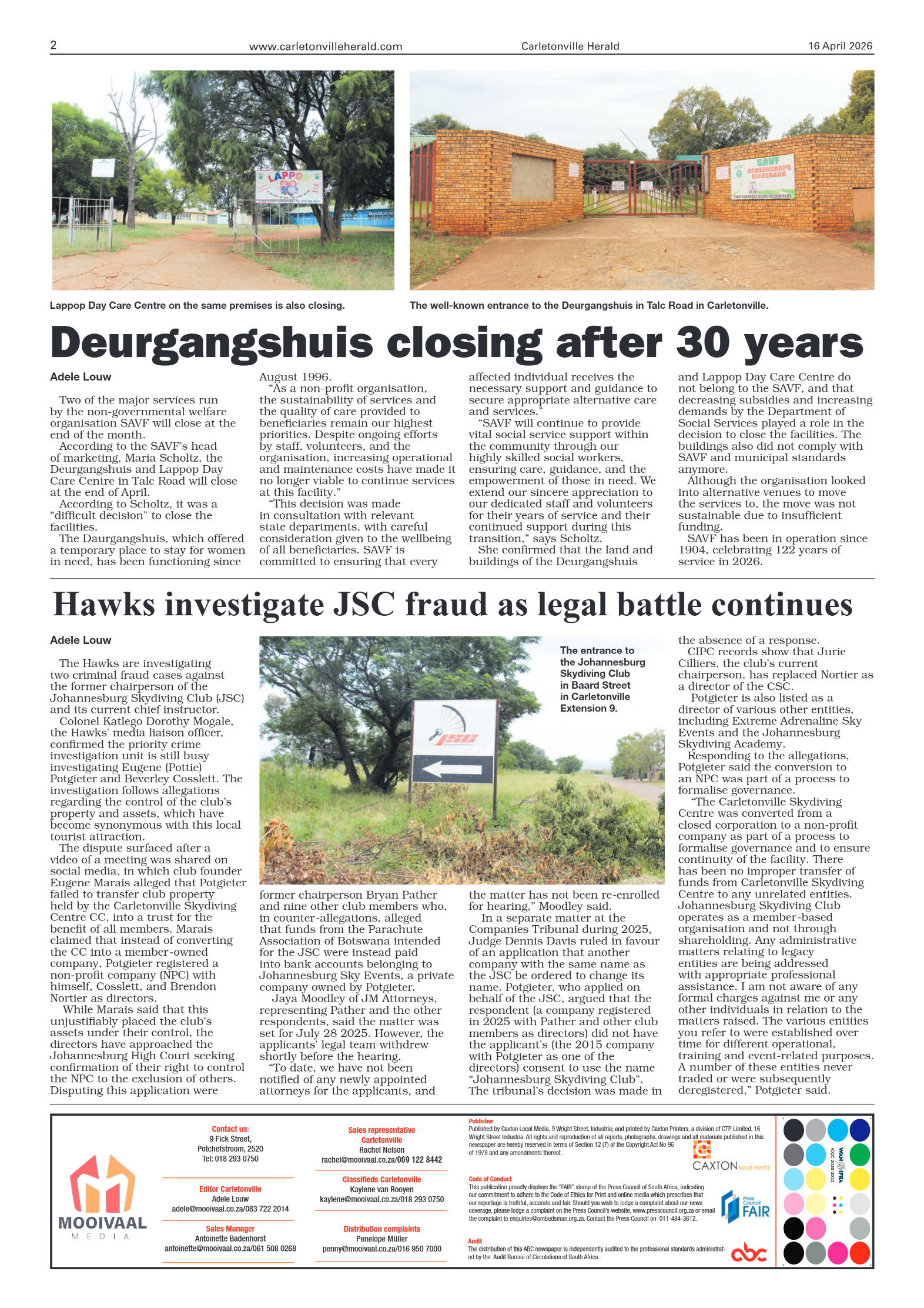 16 April 2026 page 2