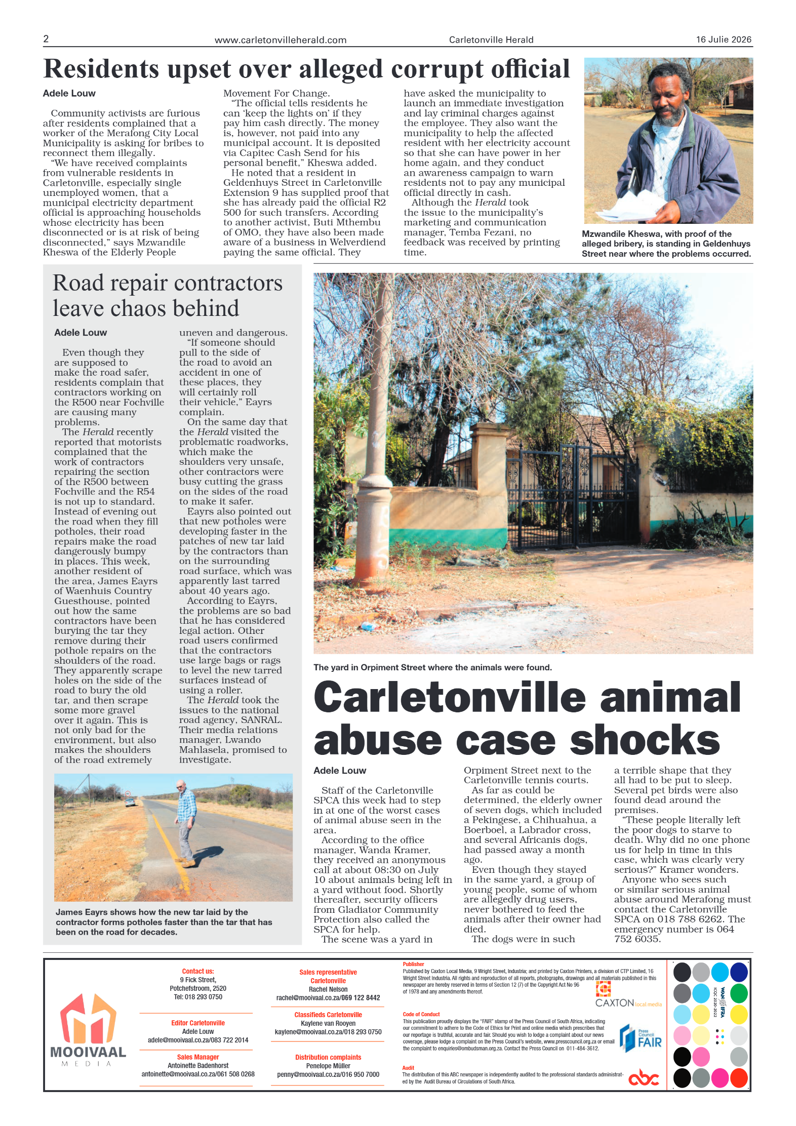 16 July 2026 page 2