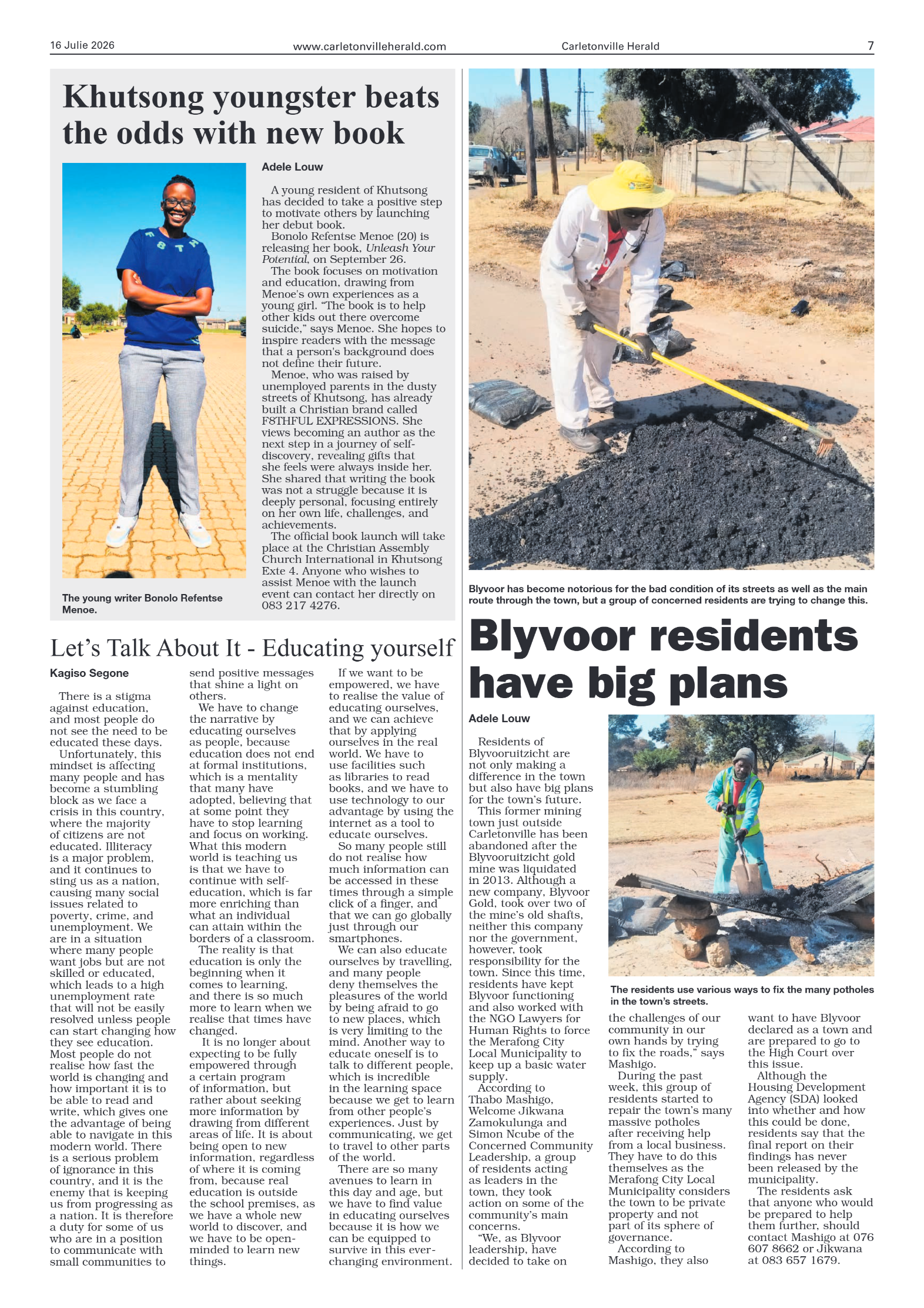 16 July 2026 page 7