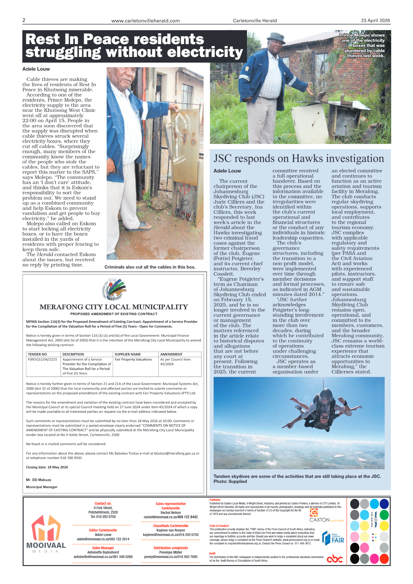23 April 2026 page 2