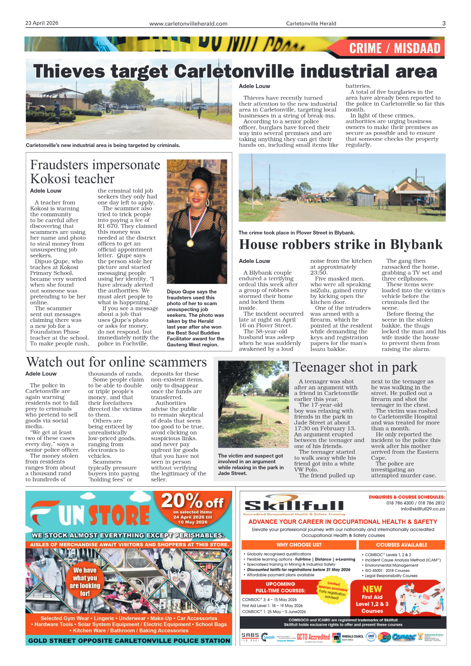 23 April 2026 page 3