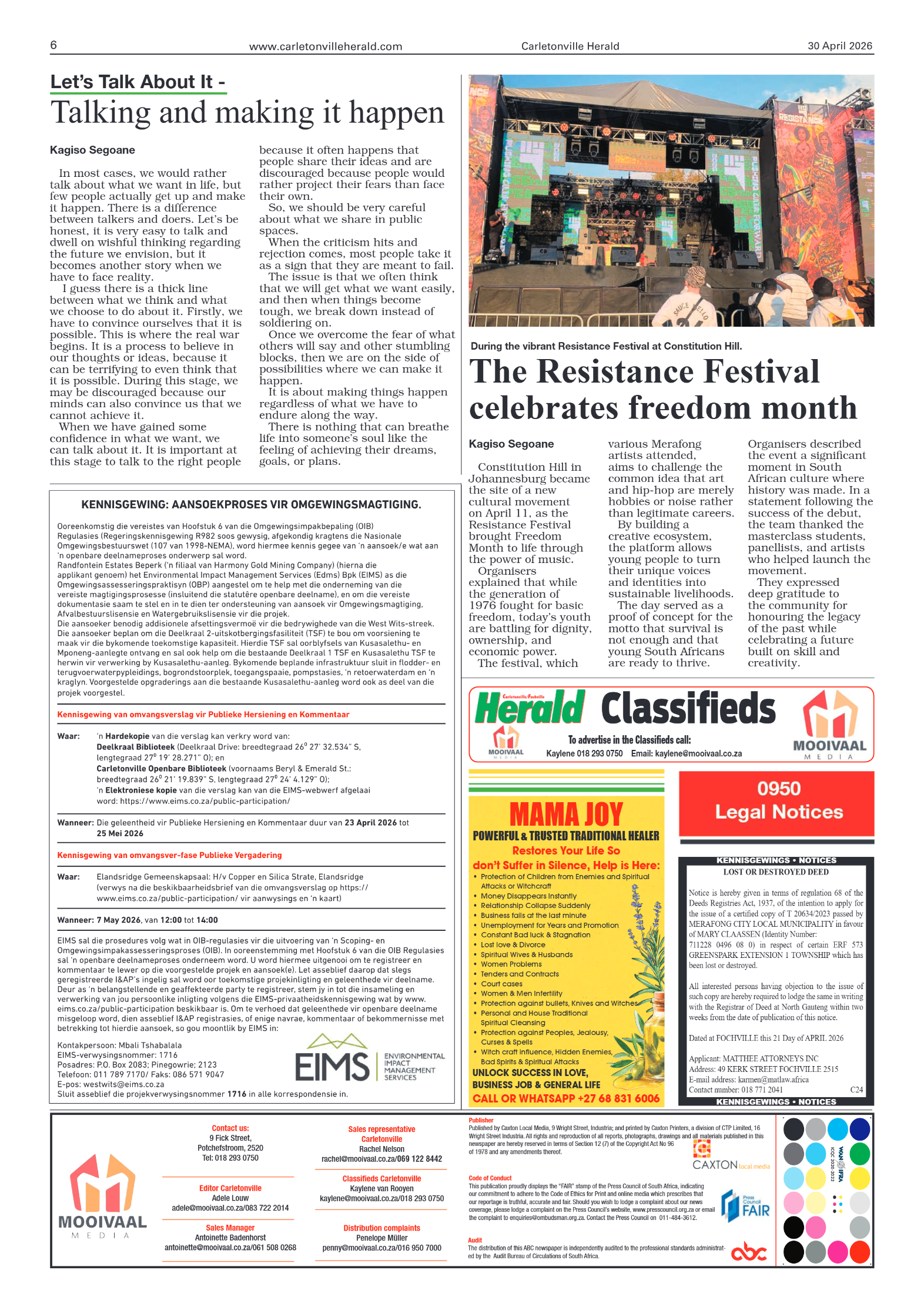 30 April 2026 page 6